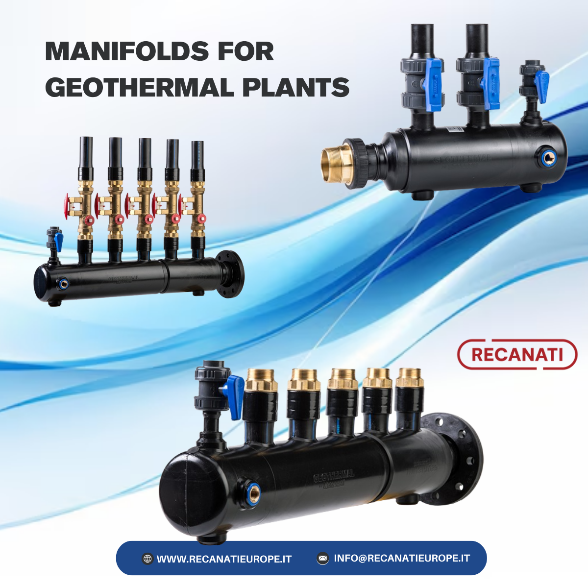 Geothermal manifolds